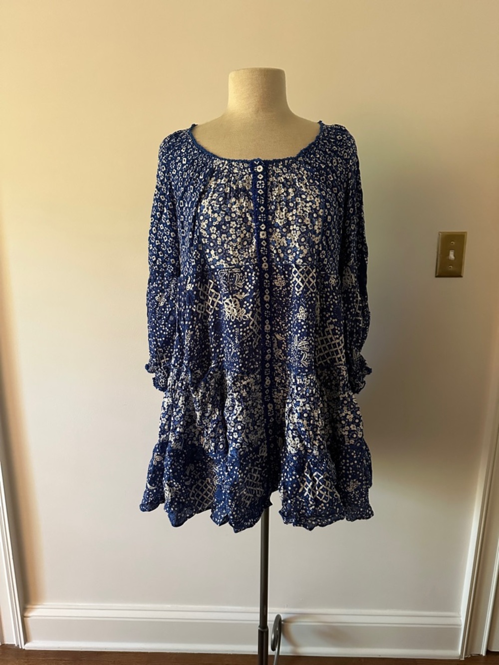 NWOT Poupette St Barth Tesorino Floral Mini Dress S/M